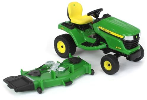 1/16 John Deere 110 & X394 Lawn Tractor Toy Set - LP84508