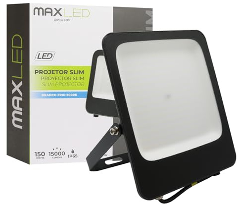 Maxled Light is Led! 150W LED strålkastare Utomhus 5000K Trädgård Flutljus 15000LM Scheinwerfer Utomhusskyltlampa IP65 Vattentätstrålkastare För Bakgård Trädgård Garage Idrottsplats Gård Fluter
