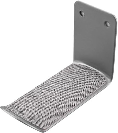 Generico Support auriculaire, crochet pour casque de bureau, support mural pour casque multifonction avec ruban adhésif fort et vis, support casque en métal pour écouteurs, polyvalence