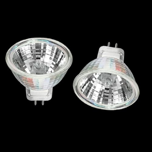 UGEFKMQ Bulbs MR11 6V 5W GU4 20W 12V Halogen Spot Light Bulb MR11 24V 35W Halogen Lamp 220V 10W GU4 Bi-Pin Base Spotlight 1PC 6V-10W
