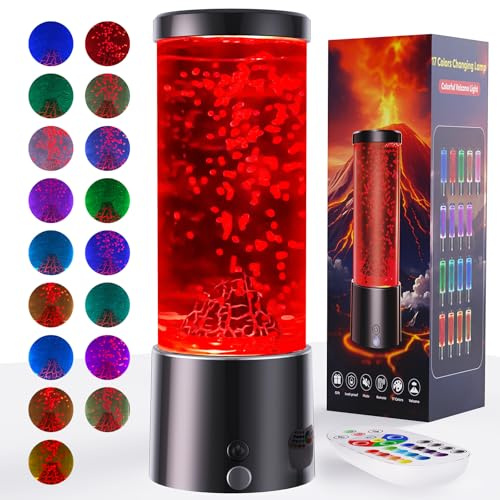 Soarling Vulkan-Nachtlicht für Kinder, Vulkanlampe mit 17 Farbwechseln und Fernbedienung, Vulkanausbruch-Lampe, lehrreich für Kinder, Jungen und Mädchen