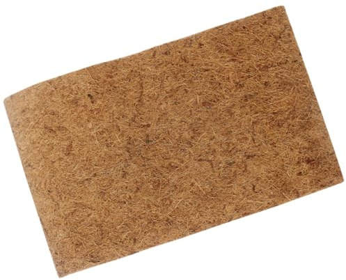 DOITOOL Alfombra para Terrario de Reptiles y Geckos, Sustrato de Fibra Natural, Tamaño 60x40x1 Cm, Estera Transpirable y Resistente, Adecuada para Tanque de Dragón Barbudo y Tortugas