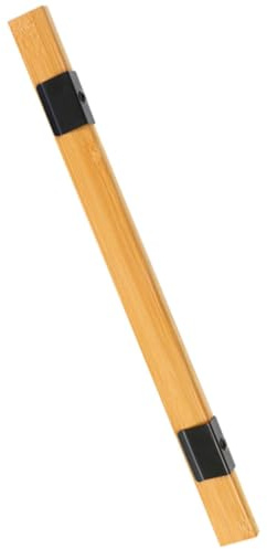 CALLARON Asta per Poster in Legno 41 Cm Clip in Ferro e Gancio, Palo Appendibanner Resistente per Supermercati, Negozi e Centri Commerciali