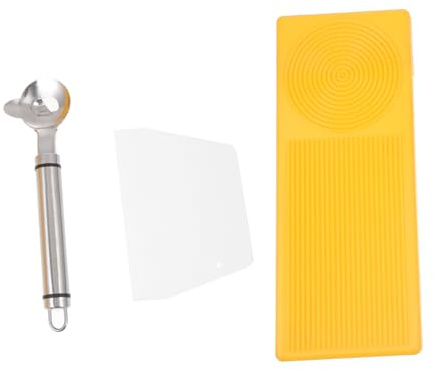 BESPORTBLE Tablas para Hacer Pasta y Ñoquis 4 Piezas, Cortador de Fideos y Molde de Macarrones, Material Ecológico y Saludable, Incluye Rodillo Pequeño y Cuchillo de Acero Color Aleatorio