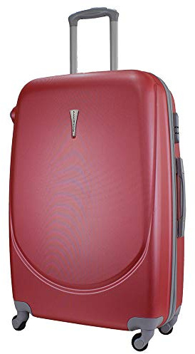 Alexander Maleta Mediana de Viaje Equipaje Rígida ABS 4 Ruedas y Cerratura Estructura Ligera Cómoda, con Asa Telescópica y Manija, Candado Combinación 24'' 63.5 X 42 X 23.5 cm, 52L, 3.4 kg