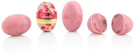 Venchi - Huevos de Chocolate Frambuesa & Nibs, 1 kg - Idea para Regalo - Sin Gluten