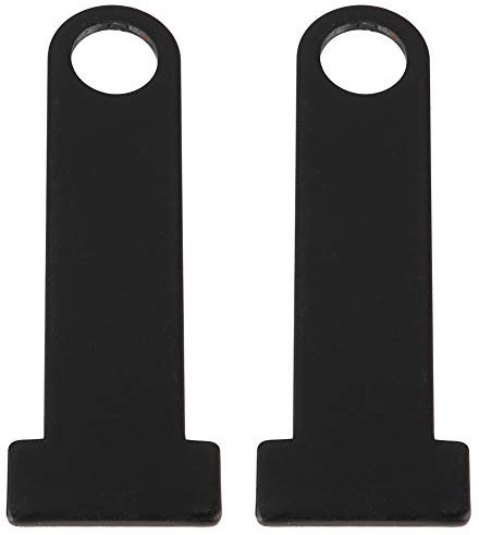 TKSE Cinghia per Casco D-Ring Lock, Lucchetto per Casco, Cinghia per Casco DRing Lock Moto in Acciaio Inossidabile Universale per Honda(Nero)