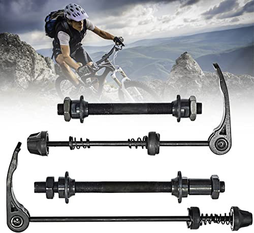 Juego De 2 Piezas De Liberación Rápida para Bicicleta, Eje Hueco, Liberación Rápida Delantera Y Trasera, para Bicicleta, Bicicleta De Carretera, MTB, Juego De Liberación Rápida