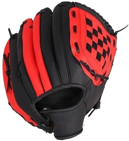 CBFGGOEUDFBS Profi-Baseball- und Softball-Schlaghandschuhe: Outdoor-Sportausrüstung – Präzise Passform, Komfort und Haltbarkeit(Black,9.5in)