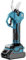 Akku Astschere,Kwoxet Elektrische gartenschere mit 40mm Schnittöffnung & LCD-Display | SK6 Stahl | 21v 2x 2000mAh Akkus | Elektrische Gartenschere & Baumschere | Ideal für Gartenarbeit(Blau)