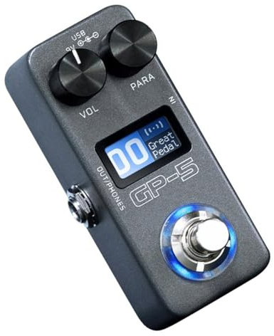 Studio Guitar Effects Processor Digital Reverberation Guitar Effects Device With 9 Effect Units And Footswitch Control Studio Pedal
