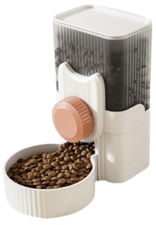 Dispenser di cibo per conigli, per appendere alimenti per animali domestici, per scatole e gabbie, alimentatore automatico a gabbia sospesa per piccoli animali, gatti, cuccioli, furetti
