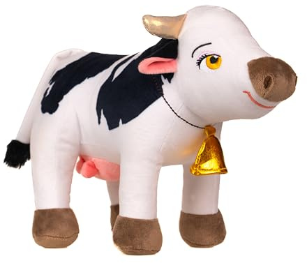 Bandai - La Granja De Zenón: Peluche DX Musical Vaca Lola