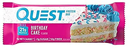 Quest Protein Bar Birthday Cake 12-Pack