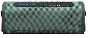 Grundig GBT Band Army Green - Bluetooth Lautsprecher mit DAB+ und FM Radio, 30 Meter Reichweite, mehr als 8 Std. Spielzeit, Akku 3.7 V mit 2000 mAh, Bluetooth version V5.0