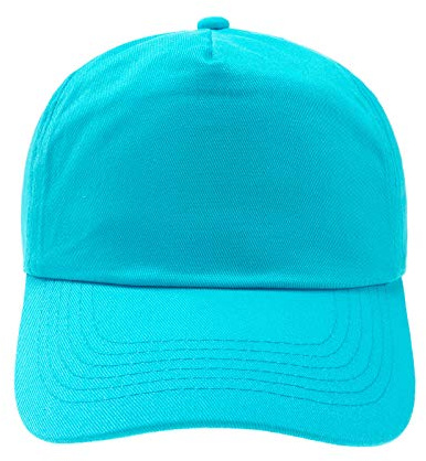 MFAZ Morefaz Ltd ungdom basebollkeps barn mössa basebollkeps flicka pojke, Surf Blue, one size
