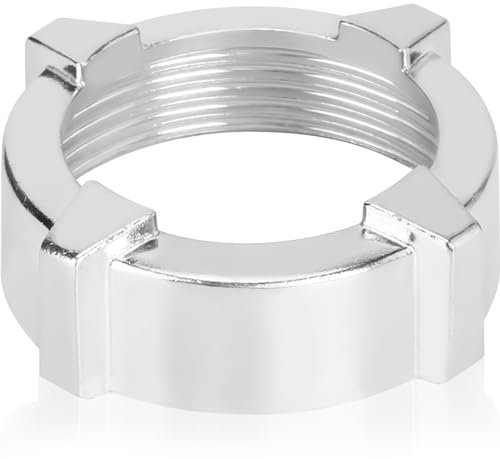Tuerca universal para picadora de carne, N ° 5 Tuerca de Acero Inoxidable para El Hogar Picadora de Carne Eléctrica, Tuerca de repuesto para picadora de carne, suministros de cocina