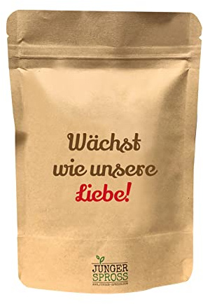 JUNGER SPROSS Pflanzbeutel - Wächst wie unsere Liebe