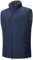 Outdoor Ventures Men's Softshell Gilets Windproof Lightweight Vest Outerwear with 7 Pockets, Warm Fleece-Lined Sleeveless Jacket for for Golf Running Hiking Blue L