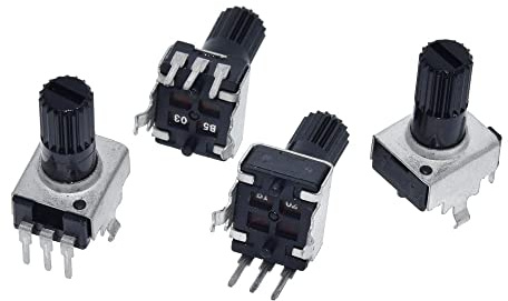 10pcs RV09 Arbre vertical 12,5 mm 0932 Résistance réglable Potentiomètre du joint 3 pin,10K Ohm