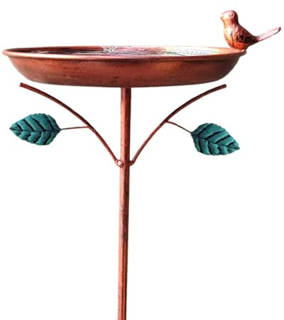 Bebedero para Pájaros Exterior - s y Bebederos para Aves Silvestres - Plato De Agua Independiente, para Aves, Accesorios para Mascotas, Decoración Artística para Jardín,
