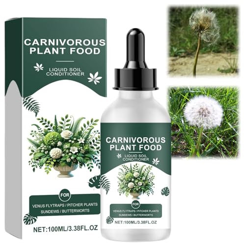 100ml Plant Food Fertilizer,Venus Flytrap Food,Carnivorous Plant Food Liquid,Carnivorous Liquid P/lant Fo/od,Trop/ical Pl/ant Fertili/zer,Tropical Pla/nt Fertili/zer Drops,Carnivorous Pl/ant Foo/d