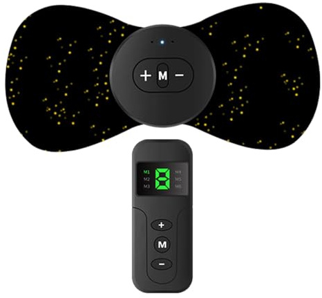 Mini-massageapparat | uppladdningsbar elektronisk pulsapparat | minimassageapparat, för rygg, arm, axel, ben, avkoppling efter träning, återhämtning, stressminskning