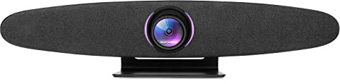 ROCWARE 4K UHD Video Conference System Camera, [Voice Tracking & AI, Autoframing] Webcam with Speaker and 4 Microphones, All in-One Video Bar for All Conference Rooms, 150°Wide Angle(5X Digital Zoom)