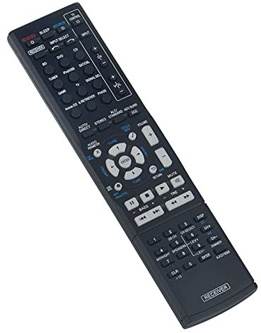 VINABTY AXD7690 Télécommande de rechange pour récepteur AV AXD7690 pour Pioneer AXD7690 VSX-1016V-K VSX-1124-K AV Receiver Remote Control