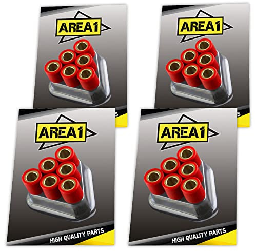 Area1 Rulli Variatore 15x12 – Set di Taratura 4 Pezzi (8,5/9,0/9,5/10,0 g) per Scooter 2T – Compatibili con ATU Explorer Race GT50, Aerox, Nitro, Jog, Neos, BW’s, Stunt, Slider, AGM, Nova Motors