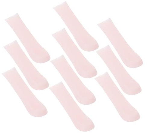 MOLUCKFU 10 Stück Ersatz-ohrlöffelhülsen Silikon-abdeckungen Für Ohrenschmalzentferner Ohrenreinigungszubehör