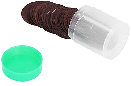 Mini Outil de Meule 36 Pièces Disque de Coupe en Résine pour Outils Rotatifs, Ligne de Coupe Fine, adapté à la Coupe du Métal, des Plastiques, des Circuits Imprimés, Marron