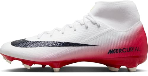 Nike Mercurial Superfly 10 Academy Lv8 High-Top-Fußballschuh Für Verschiedene Böden, University Red/Dark Obsidian, HJ7311-600, 45 EU (11 US)