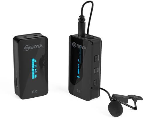 BOYA by-XM6 S1 Système de Microphone sans Fil 2,4 GHz