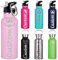 WBgjsnklbnl borraccia personalizzata con nome con paglia per sport Bottiglia d'acqua personalizzabile isolata inciso per donne uomini (12 oz/28 once)