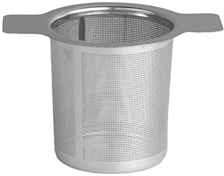 1 colador de té de acero inoxidable 304 hojas de hierbas reutilizable filtro de malla accesorios A4G8 tetera especias