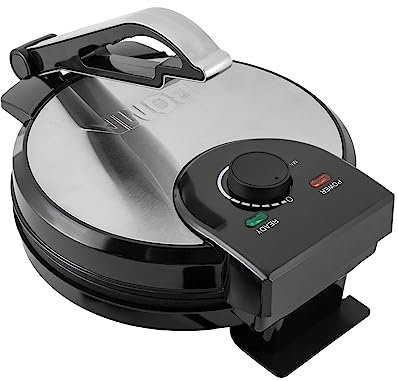 34cm Roti Maker YUNRUX Tortilla Press electric mexico style taco prensa automática acero inoxidable tortilla maker antiadherente quesadilla Chapati Maker in Indischen Stil Tortilla Machine (ID033)
