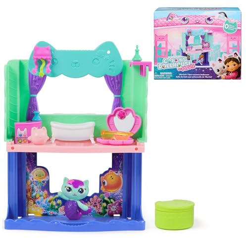 Gabby's Dollhouse The Movie, MerCat's Spa-wesome Bathroom Playset Set