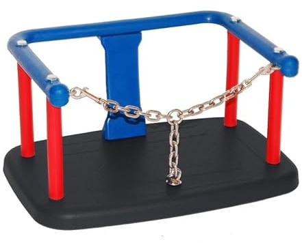 Bello Giardino - Columpio nido exterior 45,5 x 30,5 cm - Columpio para bebé - Juguete de jardín - Columpio - Asiento infantil - Con inserto de aluminio - Robusto y seguro (modelo con cadena)