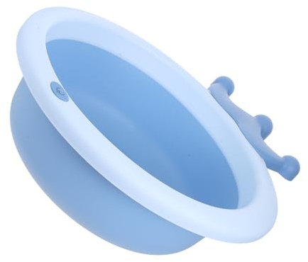 VANZACK Bañera Para Borde De Seguro Lavabo Multifunción Para Lavado De Cara y Pies Cubo Portátil Para Camping y Cocina Al Aire Color Azul