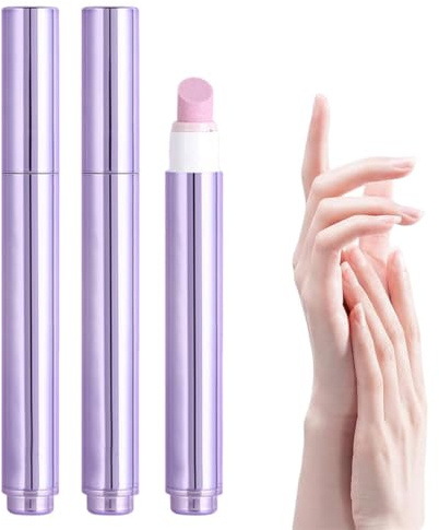 Kit de 3 Bolígrafos 3 en 1 para Cuidado de Uñas - Empujador de Cutículas con Punta de Cerámica y Aceite Hidratante - Hidrata, Fortalece y Brinda Brillo Profesional