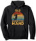 Volleyball Spieler - Old Schmetterhand Spruch Pullover Hoodie