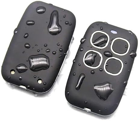 TELECOMANDO RADIOCOMANDO UNIVERSALE ROLLING CODE cancello automatico 280-868 MHZ 4 Canali Multifrequenza waterproof