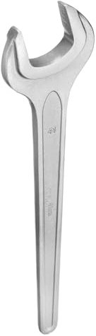 HARFINGTON Single Open Ended Spanner Wrench, 41mm, Thicken CR-V Steel Open End Wrench Tool for for Automotive Repair and Furniture Assembly, Grey