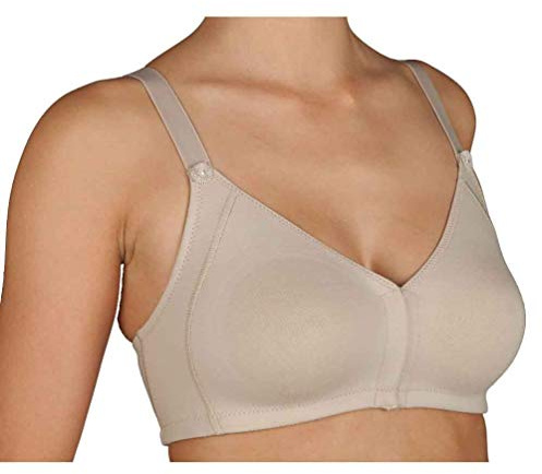 Selene, Reggiseno Donna in Cotone con Comoda Chiusura Davanti, Senza Ferretto e Imbottitura, Collezione Marta