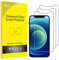 JETech Protection d'Écran pour iPhone 12 mini 5,4 Pouces, Film en Verre Trempé, Lot de 3