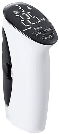 Entrenador de fuerza de agarre de mano digital - Medidor de ejercicio de mano fortalecido, manual | LED preciso anillo de agarre, de estrés empuñadura Bal Dinamómetro de mano Trainer de fuerza