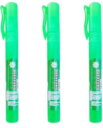Spray Pour Papier Thermique - 3 Pièces Effaceur De Papier Thermique | Correcteur Portable Et Protecteur De Confidentialité | Décapant D'encre Pour Étiquettes De Documents Et D'adresses De Livraison