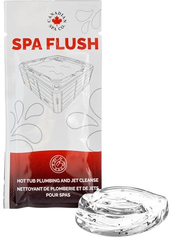 Canadian Spa CO. SPA Flush Gel Limpiador 15 ml, Cuidado del SPA Respetuoso con el Medio Ambiente, Elimina impurezas de tuberías y chorros, Limpieza de Accesorios de la Piscina