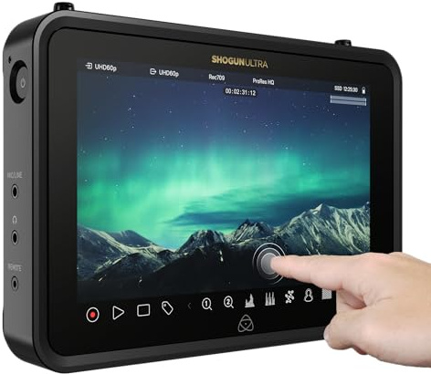 ATOMOS Shogun Ultra – 7 HDR-Monitor & 4K60-Recorder mit SDI/HDMI, AtomOS 11, ProRes RAW, Cloud-Workflow & Live-Streaming – Für professionelle Filmproduktionen